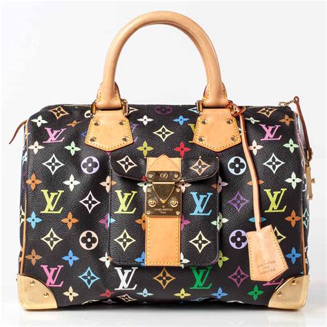 black colorful louis vuitton bag|louis vuitton multicolor monogram bag.